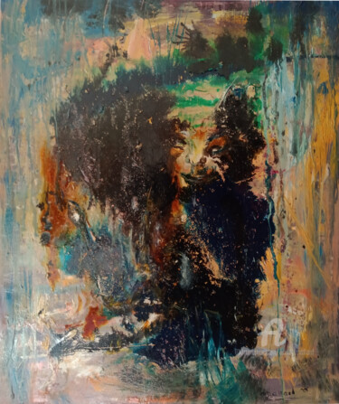 Peinture intitulée "Rêve" par Lionel Mallard, Œuvre d'art originale, Huile