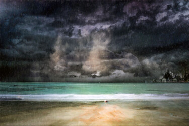 Fotografia intitolato "Arrivée de l'orage" da Lionel Morateur, Opera d'arte originale, Fotografia digitale