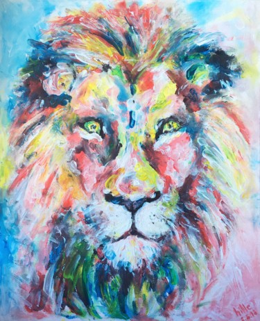 Painting titled "8:8:8 LionsGate Por…" by Hille Malm, Original Artwork, Acrylic
