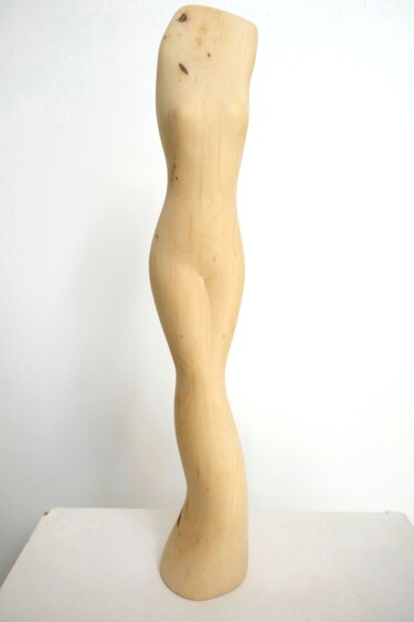 Sculpture titled "Light of the day" by Liquette-Gorbach, Original Artwork, Wood