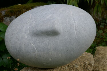 Sculpture titled "Rock who dreams to…" by Liquette-Gorbach, Original Artwork, Stone