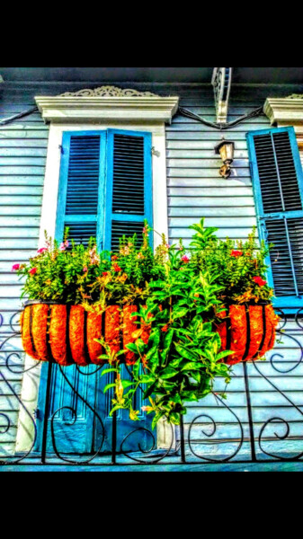 Photography titled "French Quarter" by Lisa Bourgeois, Original Artwork, Digital Photography