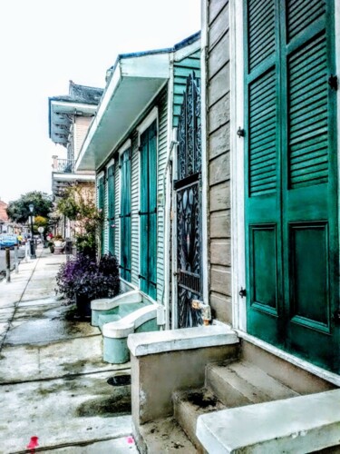 Photographie intitulée "New Orleans French…" par Lisa Bourgeois, Œuvre d'art originale
