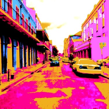 Photographie intitulée "New Orleans French…" par Lisa Bourgeois, Œuvre d'art originale
