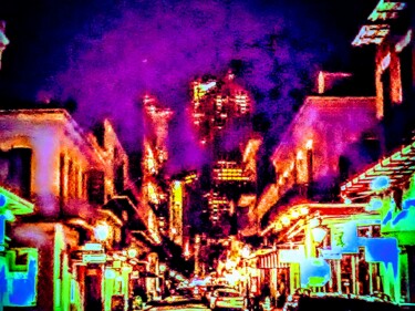 Photography titled "Nightscapes ~ New O…" by Lisa Bourgeois, Original Artwork
