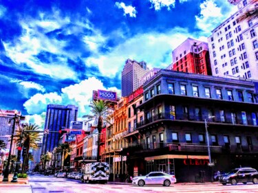Photography titled "New Orleans ~ Canal…" by Lisa Bourgeois, Original Artwork