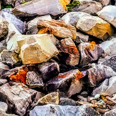 Photography titled "Rocks ~" by Lisa Bourgeois, Original Artwork