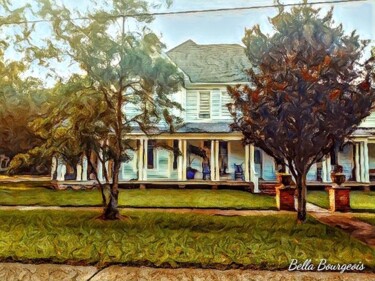 Photography titled "Historical Homes 11" by Lisa Bourgeois, Original Artwork, Digital Photography