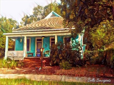 Photography titled "Historical Homes 15" by Lisa Bourgeois, Original Artwork, Digital Photography