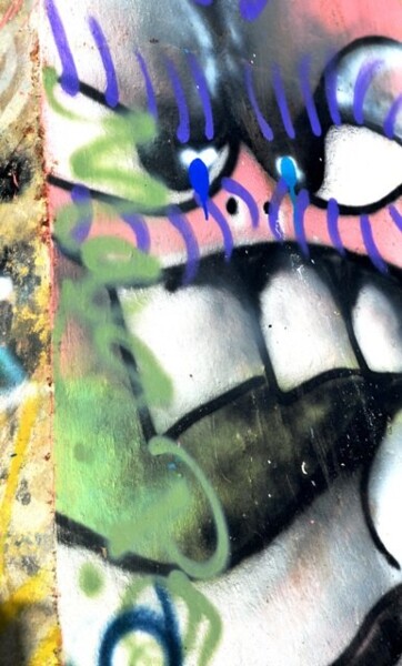 Photographie intitulée "Key Biscayne Graffi…" par Lisa Bourgeois, Œuvre d'art originale