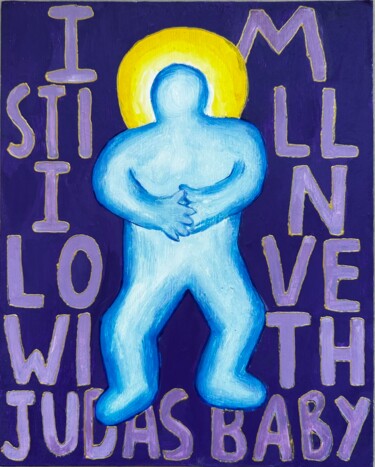 Schilderij getiteld "I'm still in love w…" door Lisa Knyga, Origineel Kunstwerk, Acryl
