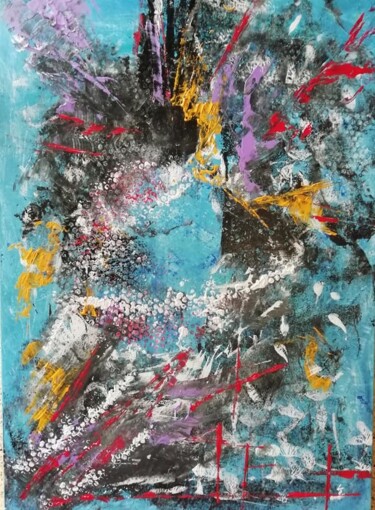 Pittura intitolato "Acroma" da Lisa Morantin, Opera d'arte originale, Acrilico