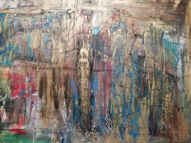 Pittura intitolato "Escalibure" da Lisa Morantin, Opera d'arte originale, Acrilico