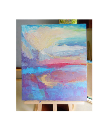 Картина под названием "Abstract painting,…" - Lissygaleart, Подлинное произведение искусства, Акрил