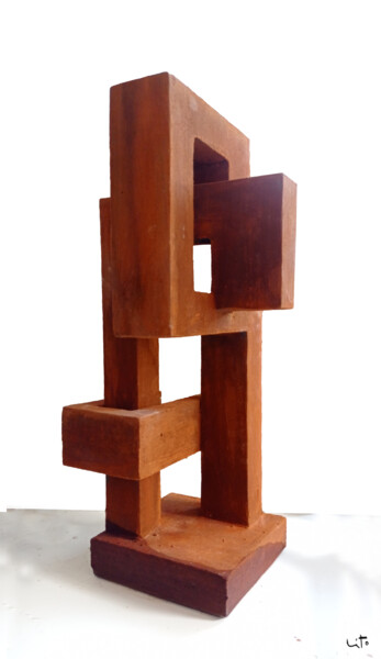 Sculpture intitulée "Nudos XX" par Lito, Œuvre d'art originale, Béton
