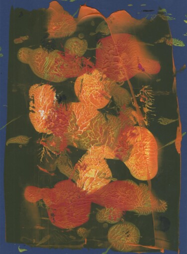Painting titled "Goldfishs in my head" by Liubov Kondratovich, Original Artwork, Acrylic