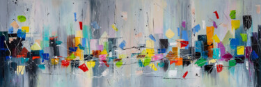 Pintura titulada "Bright colors of th…" por Liubov Kuptsova, Obra de arte original, Oleo Montado en Bastidor de camilla de m…