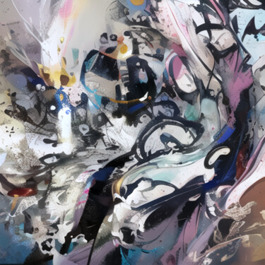 Arte digitale intitolato "Abstraction 37" da Liubov Suprunova, Opera d'arte originale, Immagine generata dall'IA