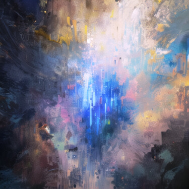 Digital Arts titled "Abstraction 41" by Liubov Suprunova, Original Artwork, AI generated image