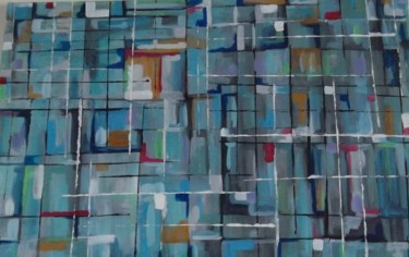 Painting titled "Abstract" by Liudmila Erol, Original Artwork