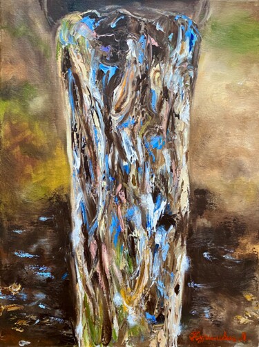 Картина под названием "Spring" - Liudmila Kurilovich, Подлинное произведение искусства, Масло