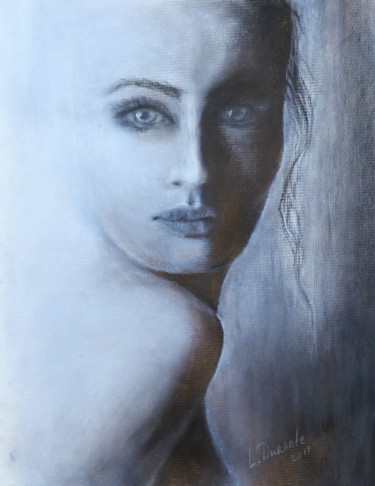 Drawing titled "ELLE" by Liudmyla Durante Art & Jewelry, Original Artwork, Pastel