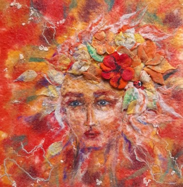 Artcraft titled "Autumn girl" by Liudmyla Durante Art & Jewelry, Original Artwork, Home Décor