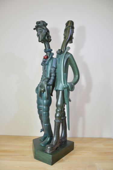 雕塑 标题为“夜巡” 由Liuwei, 原创艺术品, 树脂