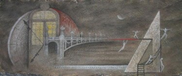Pittura intitolato "MISURE" da Livia Alessandrini, Opera d'arte originale
