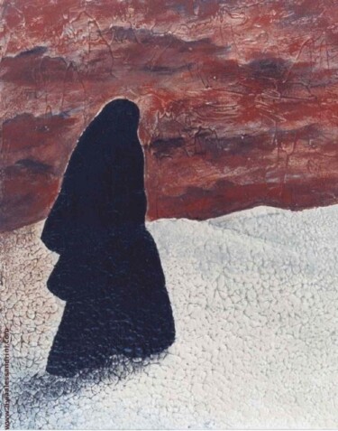 Peinture intitulée "PAROLE DE MEHARISTE" par Livia Alessandrini, Œuvre d'art originale
