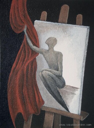 Painting titled "ENCORE" by Livia Alessandrini, Original Artwork