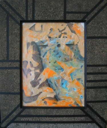 Malerei mit dem Titel "MAPPE" von Livia Alessandrini, Original-Kunstwerk
