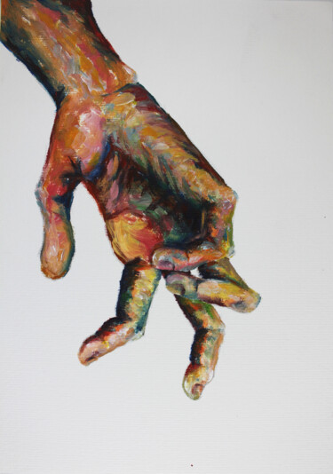Peinture intitulée "sem título III" par Livia Gomes (máquina de escorrer), Œuvre d'art originale, Acrylique