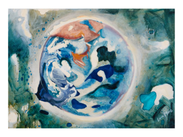 Картина под названием "Mundo" - Livia Mund, Подлинное произведение искусства, Масло