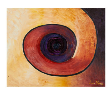Painting titled "Espiral" by Livia Mund, Original Artwork, Acrylic