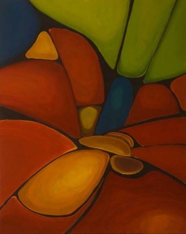 Painting titled "visione-di-colori" by Si G.Livoti, Original Artwork