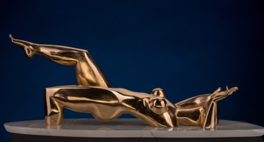 Sculpture titled "the attraction of t…" by Liya Solnzeva, Original Artwork