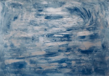"Antartica, abstract…" başlıklı Tablo Liza Peninon tarafından, Orijinal sanat, Akrilik