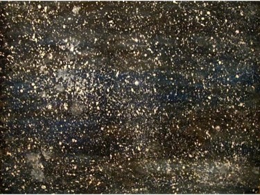 Pittura intitolato "Galactica, abstract…" da Liza Peninon, Opera d'arte originale