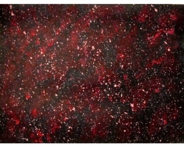 Malerei mit dem Titel "Milky Way, abstract…" von Liza Peninon, Original-Kunstwerk, Acryl