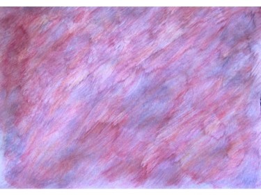 Peinture intitulée "Galactic Storm, abs…" par Liza Peninon, Œuvre d'art originale, Pastel