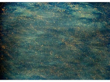Pintura intitulada "Cosmic Waves, abstr…" por Liza Peninon, Obras de arte originais, Acrílico
