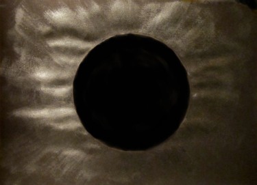 Malerei mit dem Titel "Giant Black Hole, a…" von Liza Peninon, Original-Kunstwerk, Acryl