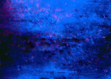 Painting titled "Vide inter-stellair…" by Liza Peninon, Original Artwork, Acrylic