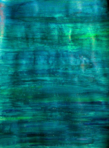 Painting titled "Reflection, abstrac…" by Liza Peninon, Original Artwork, Acrylic