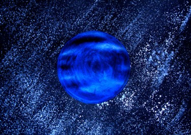 Peinture intitulée "Another Dream Galax…" par Liza Peninon, Œuvre d'art originale, Acrylique