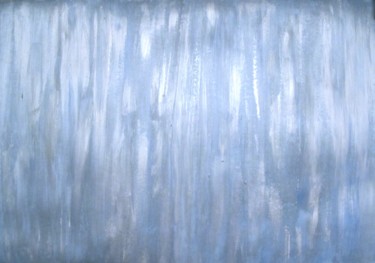Pintura titulada "Glacier, abstract p…" por Liza Peninon, Obra de arte original, Acrílico