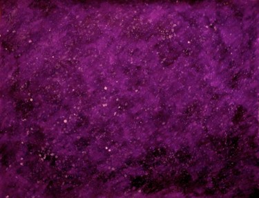 Pintura titulada "Purple Cosmic Night…" por Liza Peninon, Obra de arte original, Acrílico