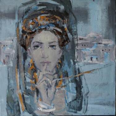 Картина под названием "Медея" - Liza Yashina, Подлинное произведение искусства, Масло