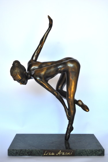 Скульптура под названием "ballerina" - Liza Atzori, Подлинное произведение искусства, Металлы